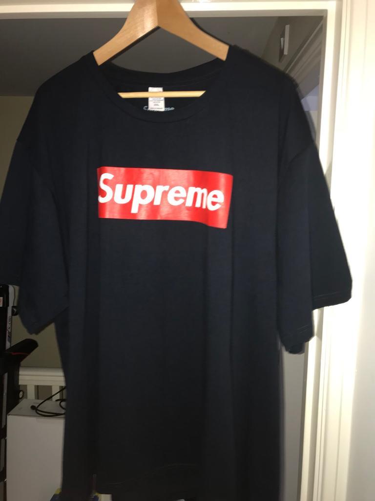 supreme xxl t shirt